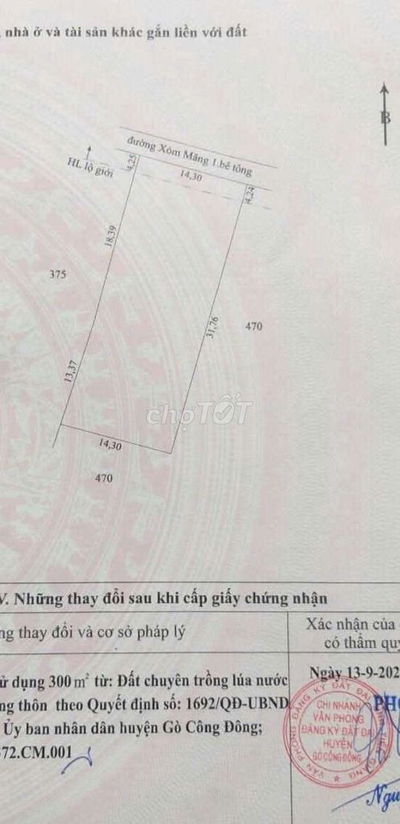 💎 Đất Đẹp xây nhà vườn (14.3 x 36m) nhựa Xóm Mãng gần Cty May