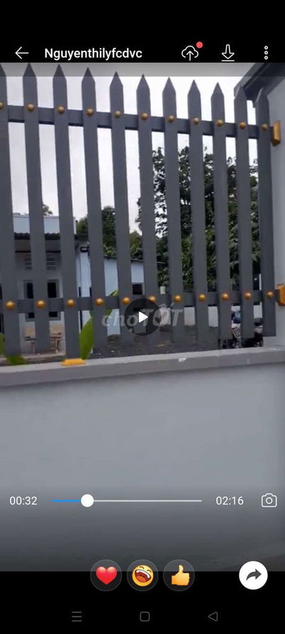 Nhà cấp 4 và đất mới làm xong tuyệt đẹp