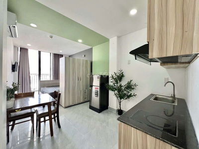 Cho thuê Studio 40m2 full nội thất ban công - Phan Văn Trị Bình Thạnh