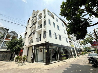 Nhà phố 3 tầng Góc 2MT 8m thông MT Đ. Tân Thới Hiệp 13