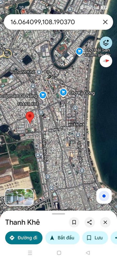 bán nhà mê lững đúc, mặt tiền đường 5m5, Thanh Khê - Đà Nẵng