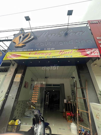 cho thuê nhà nguyên căn mặt tiền huỳnh văn nghệ 4x181t1l 2p2wc