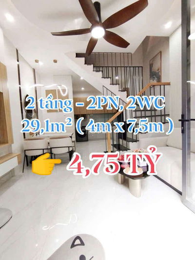 Bán nhà Gò Vấp, Hẻm 3m hơn Quang Trung gần Uỷ Ban, Vincom - 392