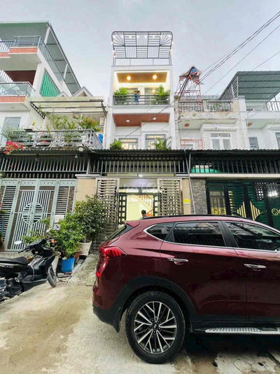 bán nhà phố sẵn nội thất 1 trệt 2 lầu q12