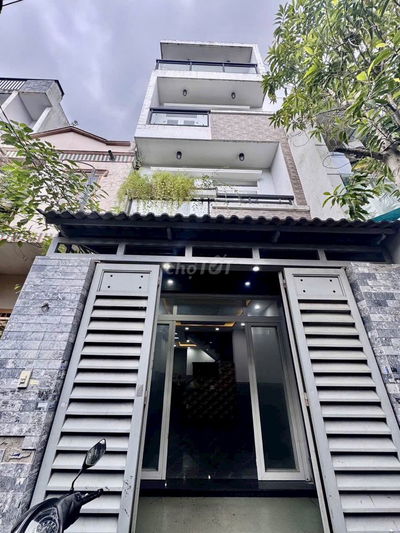 Nhà Đường ô tô. Nhà 4 tầng Nguyễn Hữu Tiến. Cách sân bay 5p đi xe,