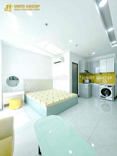 CĂN HỘ CỬA KÍNH LỚN MÁY GIẶT RIÊNG XA BẾP NƠ TRANG LONG GIÁP QUẬN 1