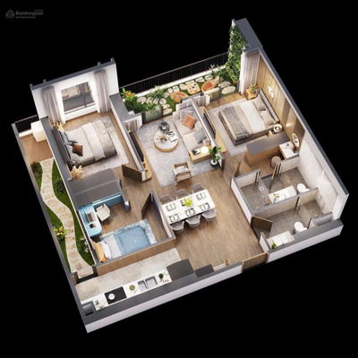 CHÍNH CHỦ BÁN CĂN HỘ WISTERIA - NHỔN - HÀ NỘI