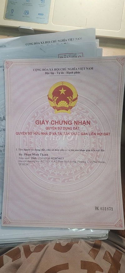 BÁN NHÀ HẺM TRUNG TÂM PHÚ NHUẬN, CÓ SỔ HỒNG RIÊNG