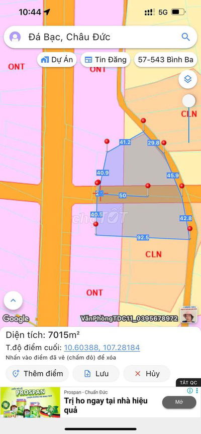 bán đất sào giá rẽ