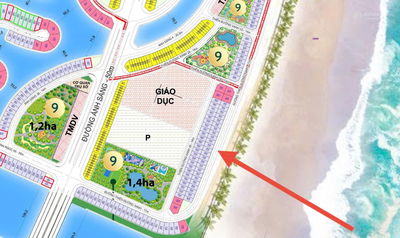 Căn Biệt Thự Song Lập View Trực Diện Biển , View Nhìn về Toà Tháp 108 Tầng Giá 36.95 tỷ