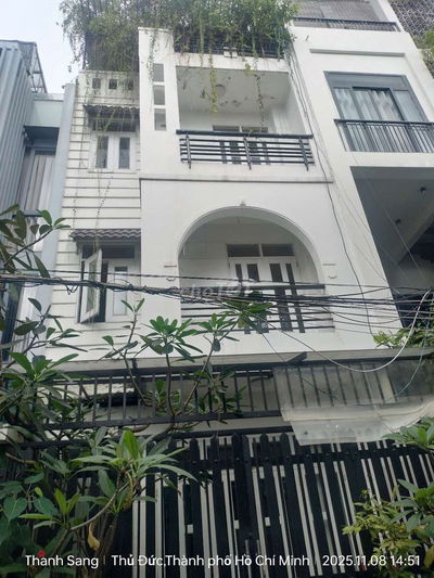 Nhà 1 Trệt 3 Lầu 4,5x20m 5 Phòng 5 wc Hẻm D14 Nguyễn Duy Trinh