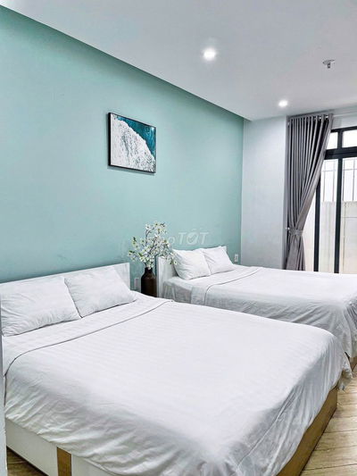 CHO THUÊ CĂN PHÒNG DÀNH CHO GIA ĐÌNH- 2giường ngủ, ban công riêng