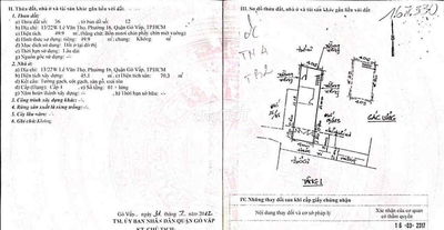 nhà trệt Lửng BTCT 4x13m 1/ Lê Văn Thọ vào 30m