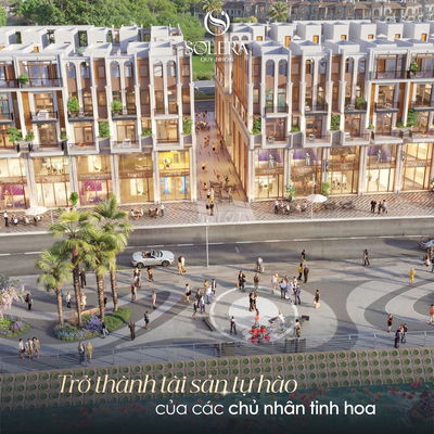 Nhà phố liền kề 4,5 tầng dự án Solera Quy Nhơn