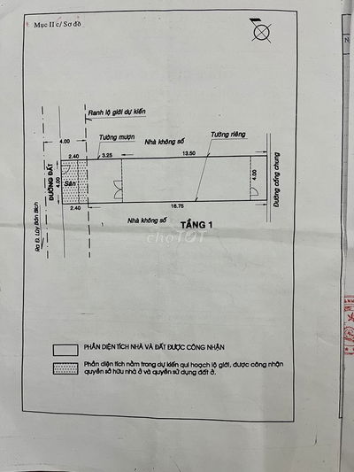 Cần bán nhà 4x19