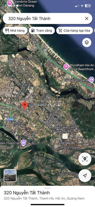 Mặt tiền Nguyễn Tất Thành Trục chính ĐN- Hội An (ko ngập)