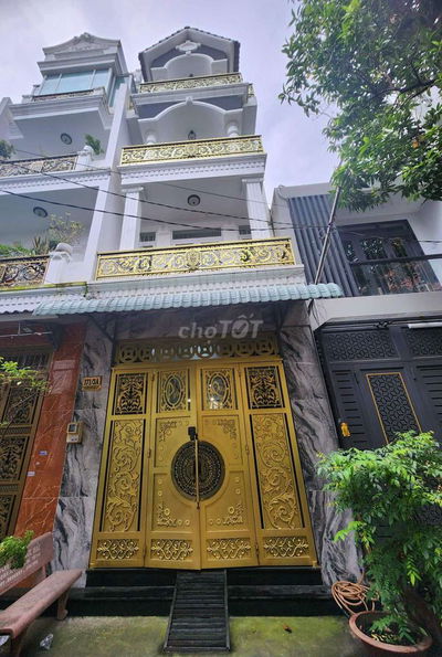 NHÀ MỚI NGUYÊN CĂN 5PN 6WC HẺM XE HƠI GÒ XOÀI