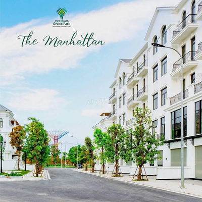 CHO THUÊ SHOPHOUSE KHU MANHATTAN VINHOME GRANDPARK, QUẬN 9