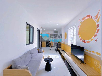 🐣CHDV 2 phòng ngủ cao cấp NGUYỄN XÍ-BÌNH THẠNH cửa sổ trời 45m2 13tr9