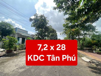NỀN BIỆT THỰ 200M² - ĐƯỜNG B9, KDC TÂN PHÚ