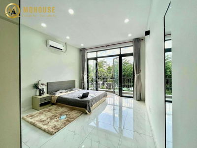 Căn Hộ 1PN 50m2 Ban Công Full Nội Thất Máy Giặt Riêng Gần AEON Tân Phú