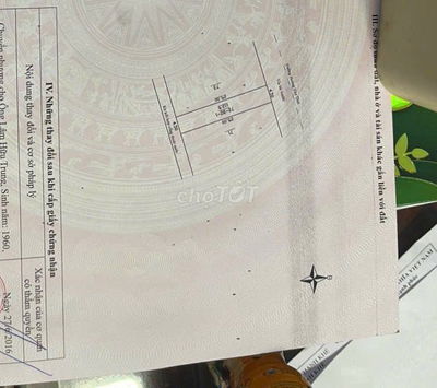 BÁN LÔ ĐẤT MẶT TIỀN HOÀNG VĂN THÁI- LIÊN CHIỂU- DT LỚN- CHỈ 4 TỶ X