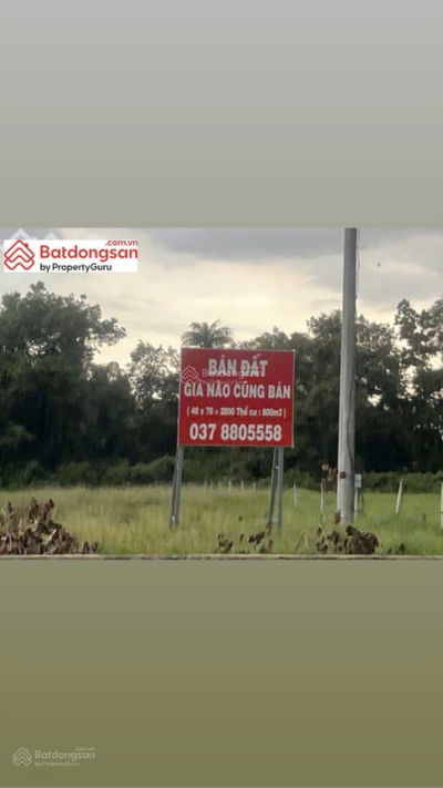 Bán Đất Mặt Tiền Kinh Doanh Thành Phố Tây Ninh, DT2800m, 40x70 thổ cư 800m giá 36 Tỷ giảm còn 19Tỷ6