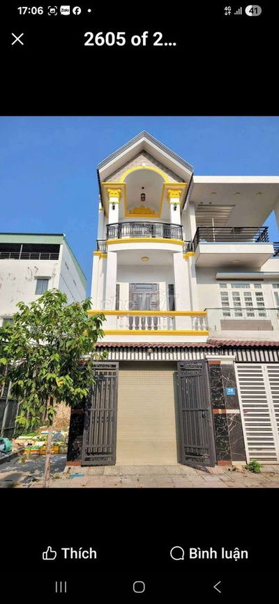 Nhà lầu gần làng đại học giá 8 triệu 500