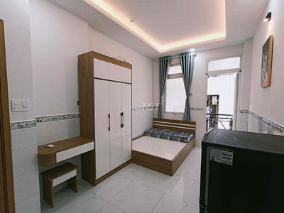 Mới 100% - Studio Balcon - Cao Thắng Quận 10 - Có Hầm Xe - PCCC