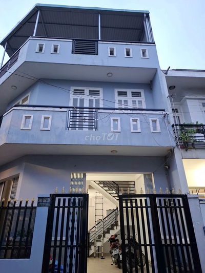 Nhà hẻm xe tải đường Mã Lò hẻm thông, diện tích sử dụng 192 mét vuông