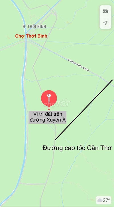 [HHMG]🇻🇳 Đất ngang 42M mặt tiền Xuyên Á gần cao tốc Cần Thơ-CM mới