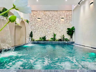 BÁN NHÀ MẶT TIỀN THIẾT KẾ ĐẸP HỒ BƠI THANG MÁY GIÁ 16,9 TỶ TL