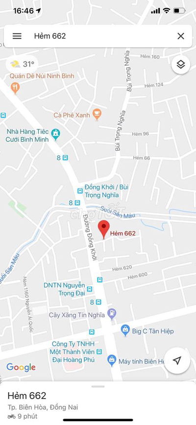 CHO THUÊ NHÀ NGUYÊN CĂN, hẻm đường Đồng Khởi