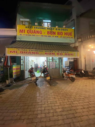 Sang Quán Bún Bò Và Xe Bánh Mì Chả Cá