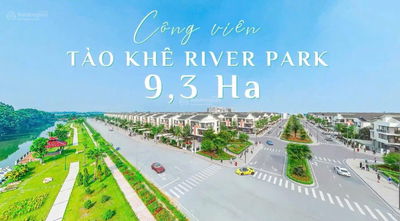 BIỆT THỰ VƯỜN 225M2 VIEW SÔNG CÁCH LONG BIÊN 10 PHÚT, SỔ HỒNG LÂU DÀI RIÊNG TỪNG CĂN,CHIẾT KHẤU 10%
