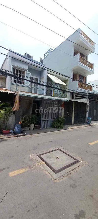 nhà mặt tiền đường số 6, bhh, 4x22m trệt lầu, đường 12m