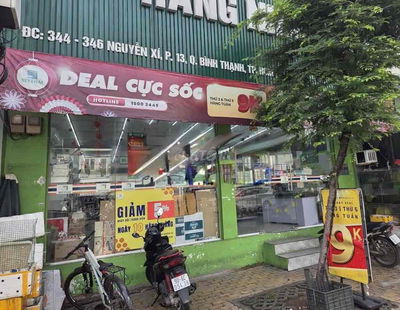 👉Mặt bằng Ngay Chợ Nguyễn Xí- Bình Thạnh, Trệt  , 7,5 x15m