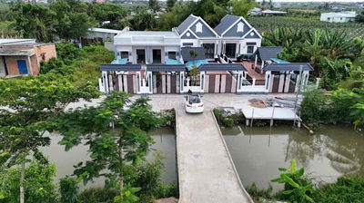 Cần Bán Nhà Vườn 262m2 Full Thổ Cư, MT ô tô sổ riêng mới đẹp