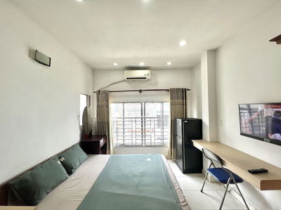 🍃PHÒNG CAO CẤP 5’ ĐI ĐH KINH TẾ BÁCH KHOA, NGAY CẦU VƯỢT 3/2 QUẬN 10