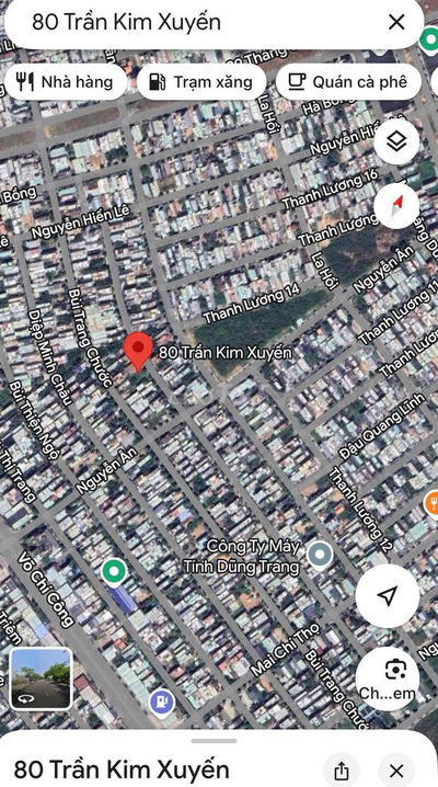 LÔ ĐẤT TRẦN KIM XUYẾN, HÒA XUÂN – GIÁ ĐẦU TƯ 5ty820 ĐƯỜNG 7m5 sạch