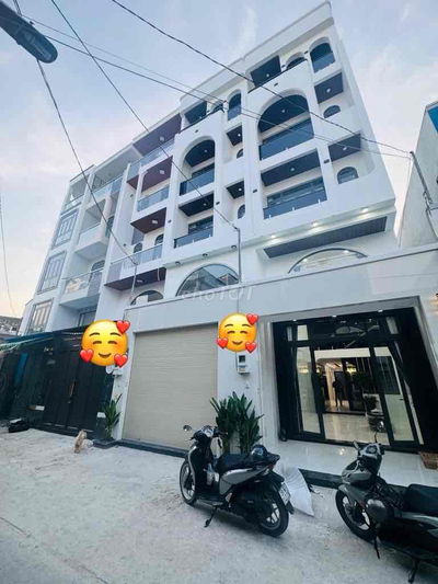 TÂN HOÀ ĐÔNG - GIÁP QUẬN 6, TÂN PHÚ - NHÀ ĐẸP 5 TẦNG - CÓ THANG MÁY -