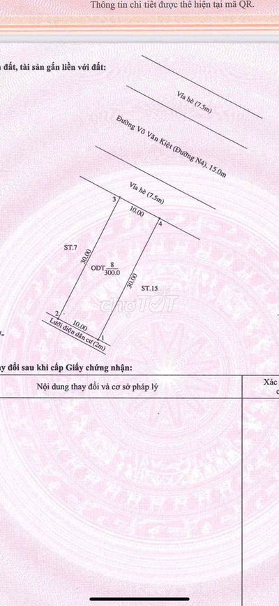 ĐẤT MẶT TIỀN VÕ VĂN KIỆT phường Phú Tân Giá Rẻ