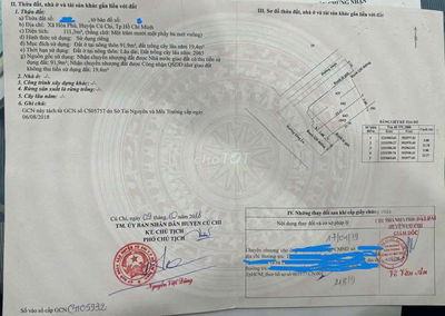 Chính chủ cần bán đất Thổ cư, mặt tiền đường Sông Lu