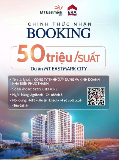 Giỏ hàng siêu ViP từ CĐT dự án căn hộ MT Easmark Q9 miễn TT gốc lãi 18th sẵn sổ giá chỉ 50triệu/m2