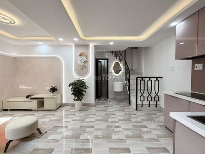 BÁN NHÀ PHAN VĂN TRỊ-NGANG 5,4M- 2 TẦNG-3PN GẦN CHỢ BÀ CHIỂU