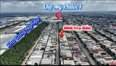 BÁN DÃY TRỌ NGAY CHỢ MỸ PHƯỚC 1 THỚI HOÀ BẾN CÁT