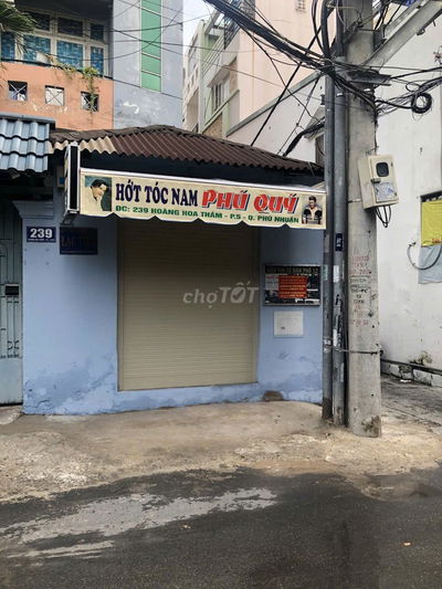 Phòng trọ mặt tiền 239 Hoàng Hoa Thám