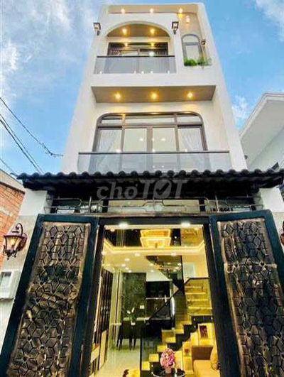 Hẻm xe hơi, Bùi Quang Là, 60m2, 3 tầng, nhà mới ở ngay, giá 6,8 tỷ