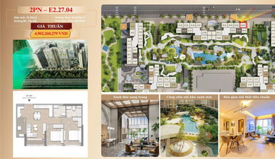 CĂN HỘ 2PN MASTERI CENTRE POINT TỪ CHỦ ĐẦU TƯ BÀN GIAO FULL NỘI THẤT