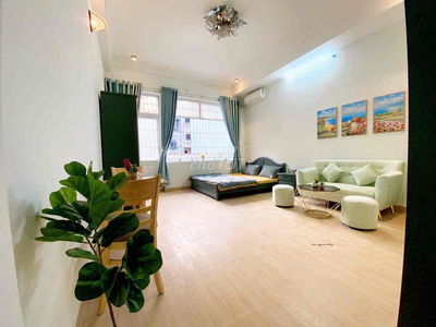 CHO THUÊ CĂN HỘ CHUNG CƯ FULL NT CỬA SỔ LỚN ĐỐI VIỆN CVIEN LÊ VĂN TÁM